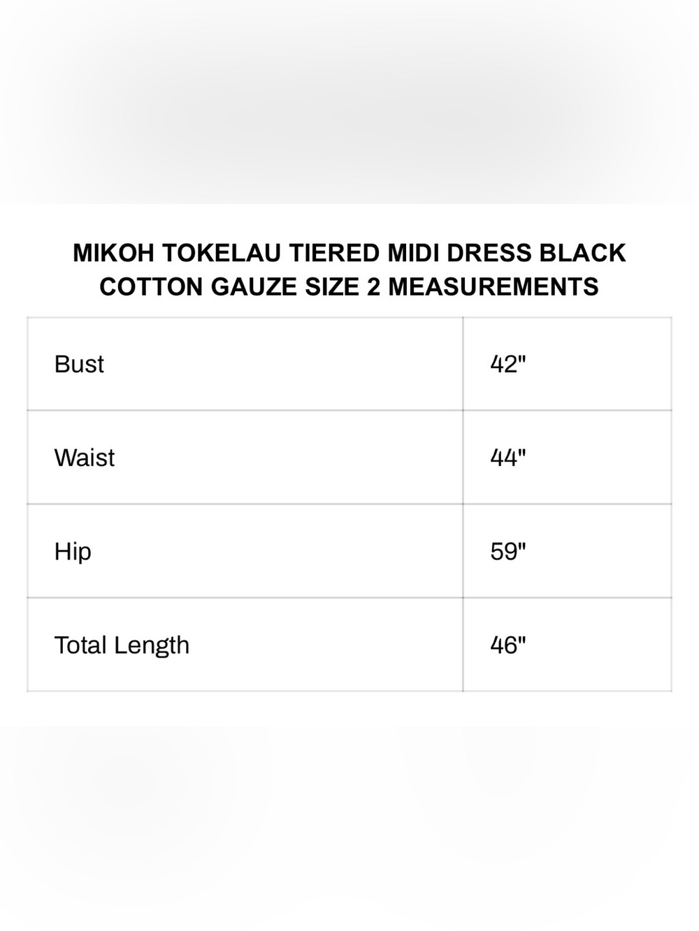 Mikoh Black Tiered Spaghetti-Strap Midi Dress - Picture 10 of 10